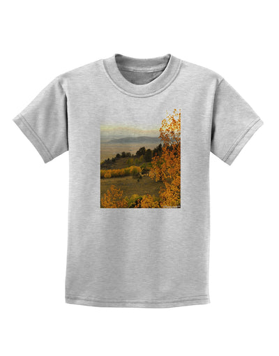 Nature Photography - Gentle Sunrise Childrens T-Shirt-Childrens T-Shirt-TooLoud-AshGray-X-Small-Davson Sales