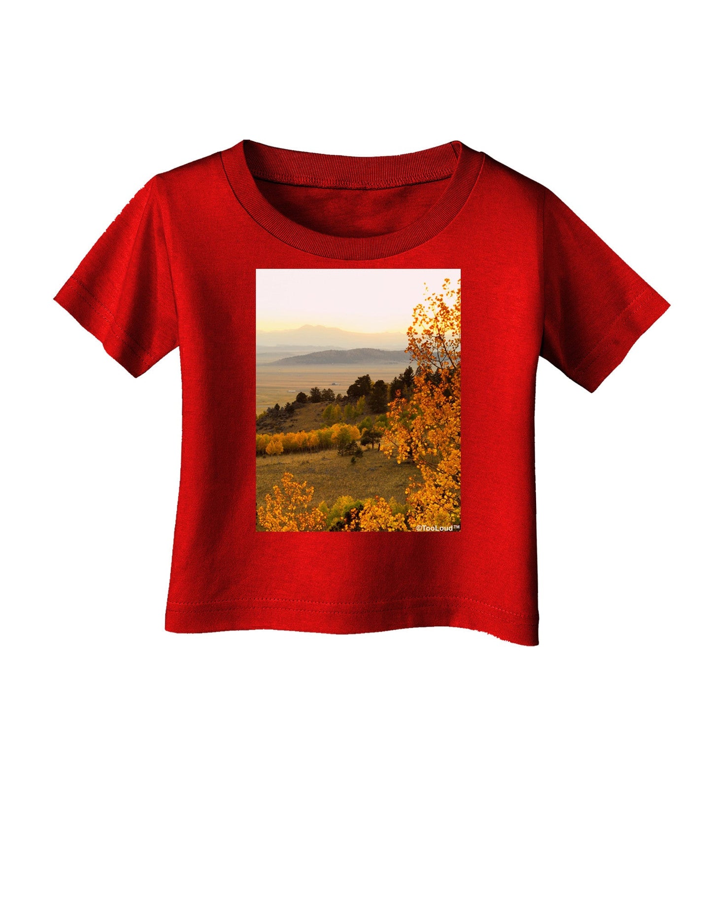Nature Photography - Gentle Sunrise Infant T-Shirt Dark by-Infant T-Shirt-TooLoud-Red-06-Months-Davson Sales
