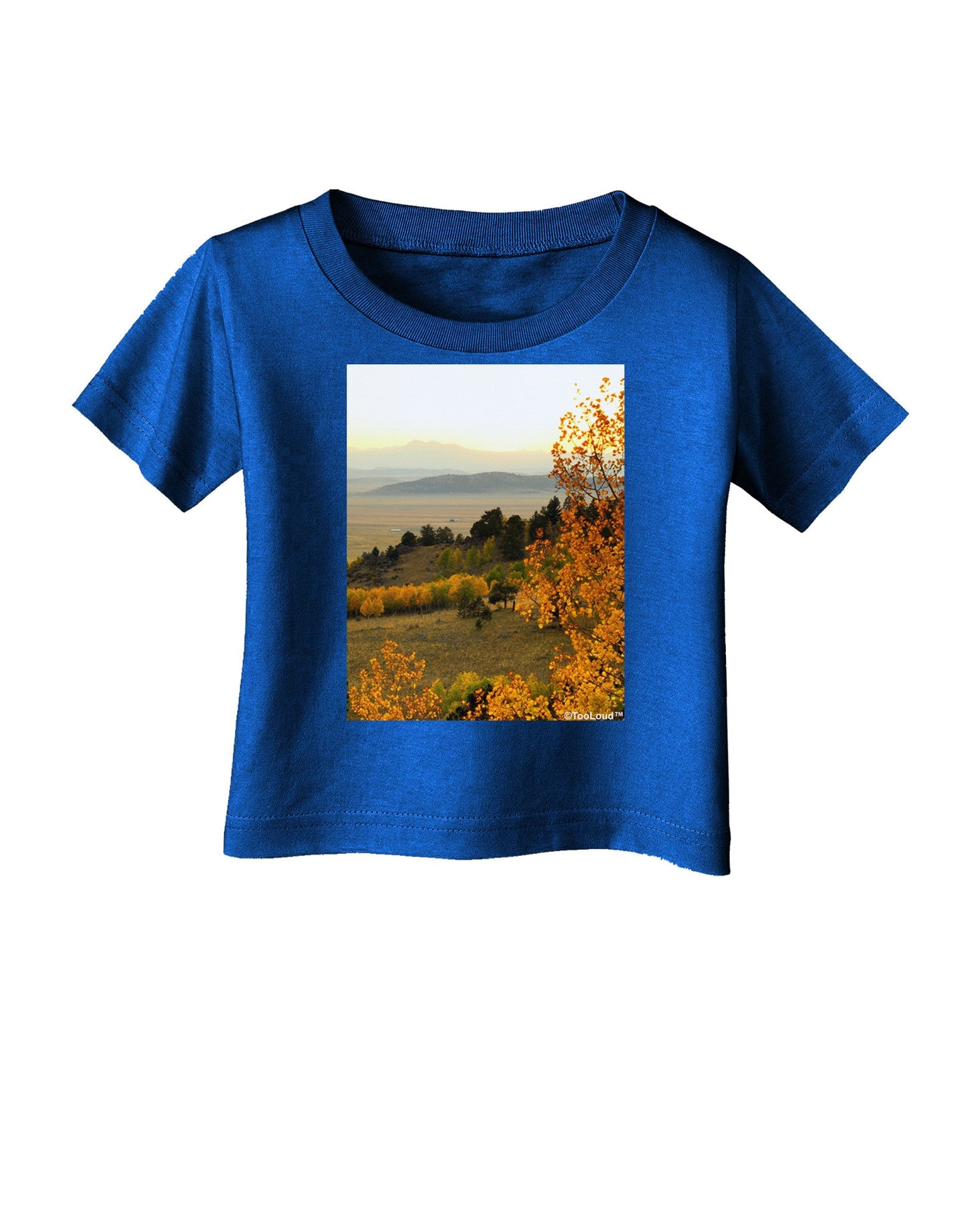 Nature Photography - Gentle Sunrise Infant T-Shirt Dark by-Infant T-Shirt-TooLoud-Royal-Blue-06-Months-Davson Sales