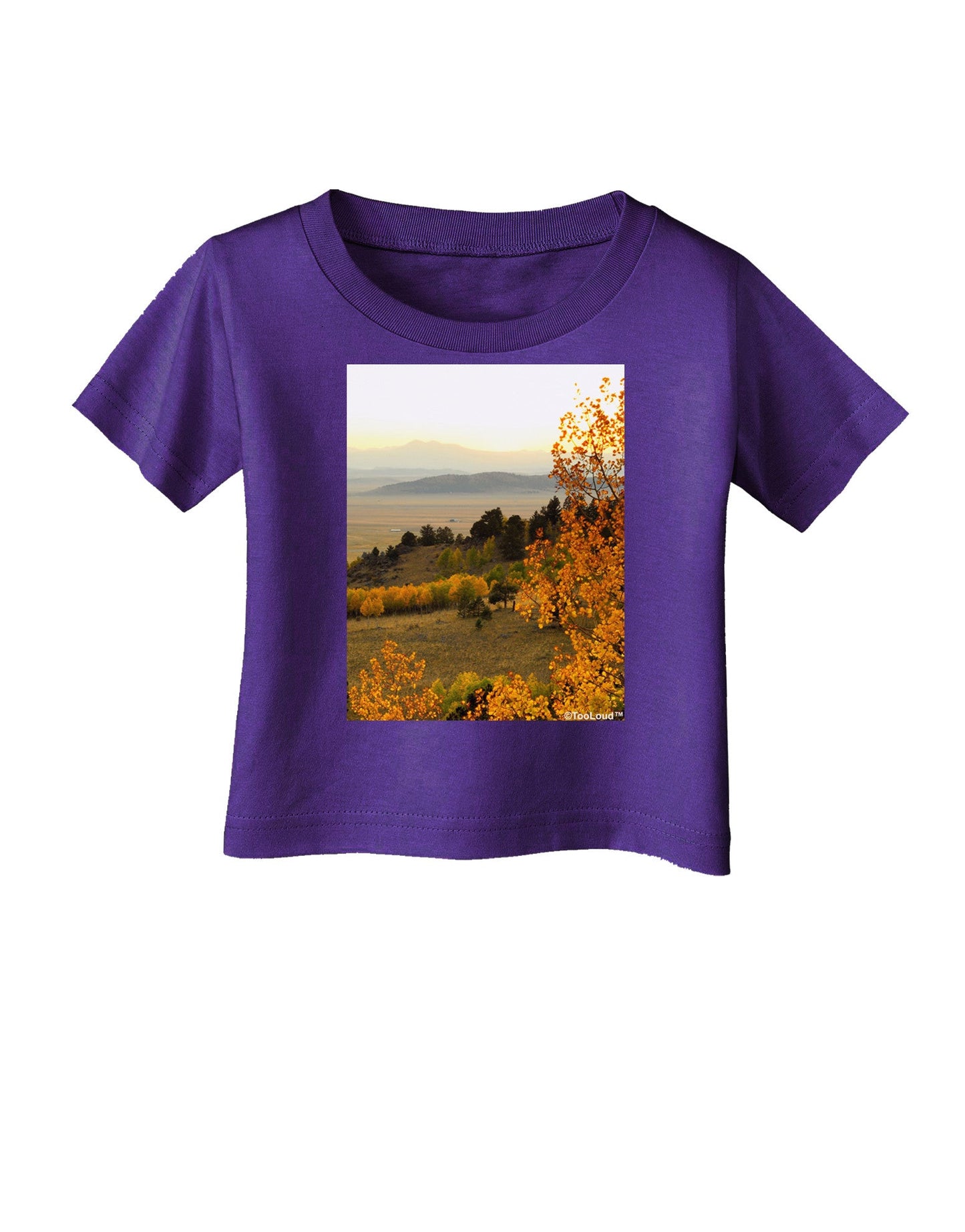 Nature Photography - Gentle Sunrise Infant T-Shirt Dark by-Infant T-Shirt-TooLoud-Purple-06-Months-Davson Sales