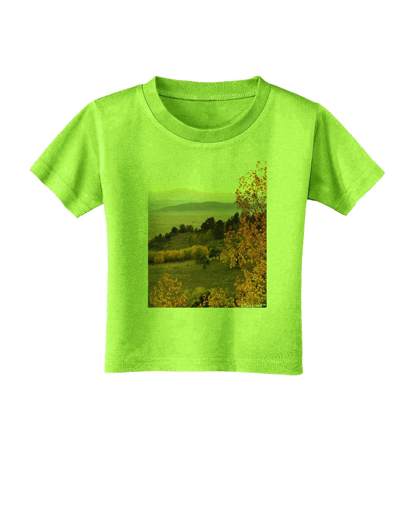 Nature Photography - Gentle Sunrise Toddler T-Shirt-Toddler T-Shirt-TooLoud-Lime-Green-2T-Davson Sales