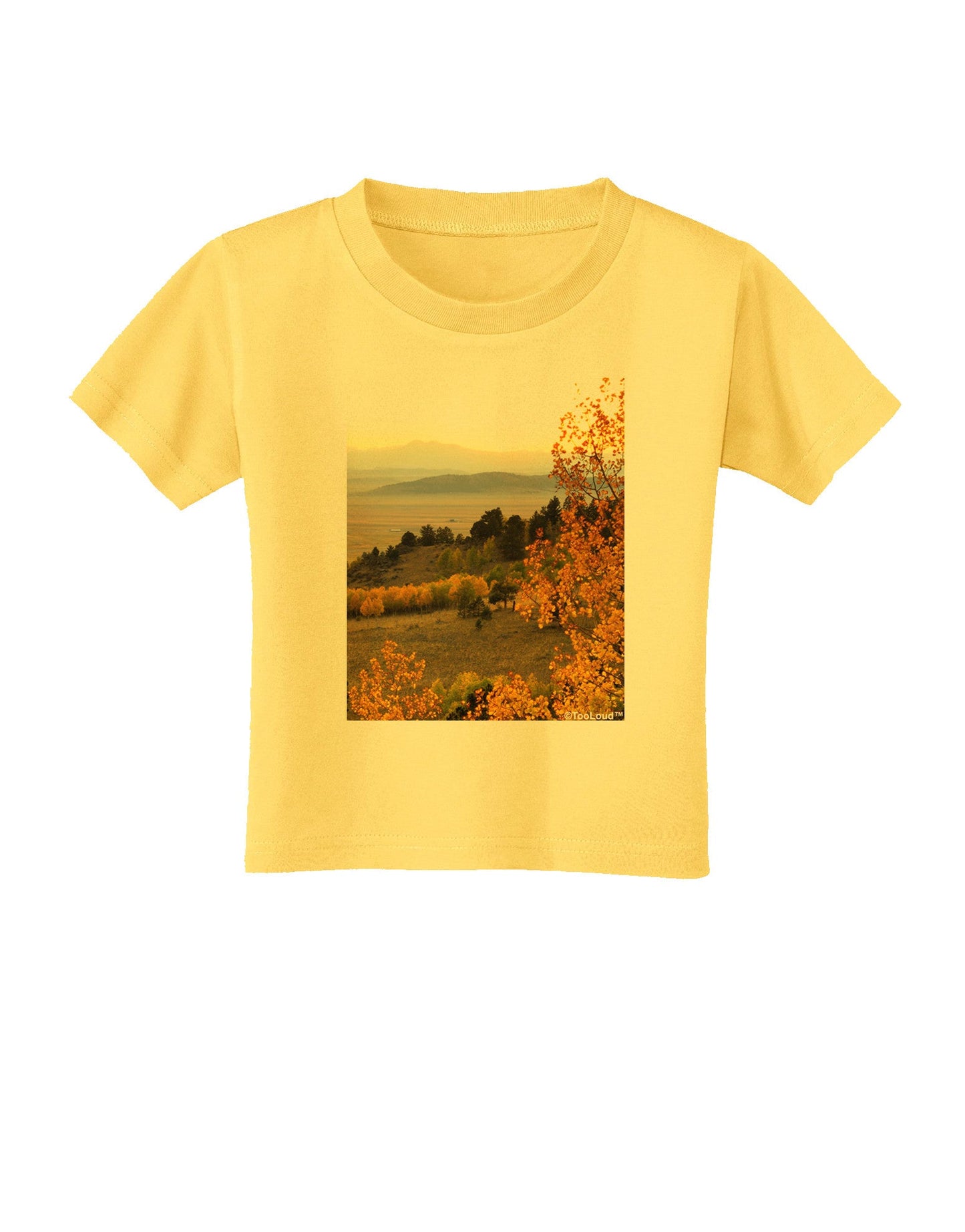Nature Photography - Gentle Sunrise Toddler T-Shirt-Toddler T-Shirt-TooLoud-Yellow-2T-Davson Sales