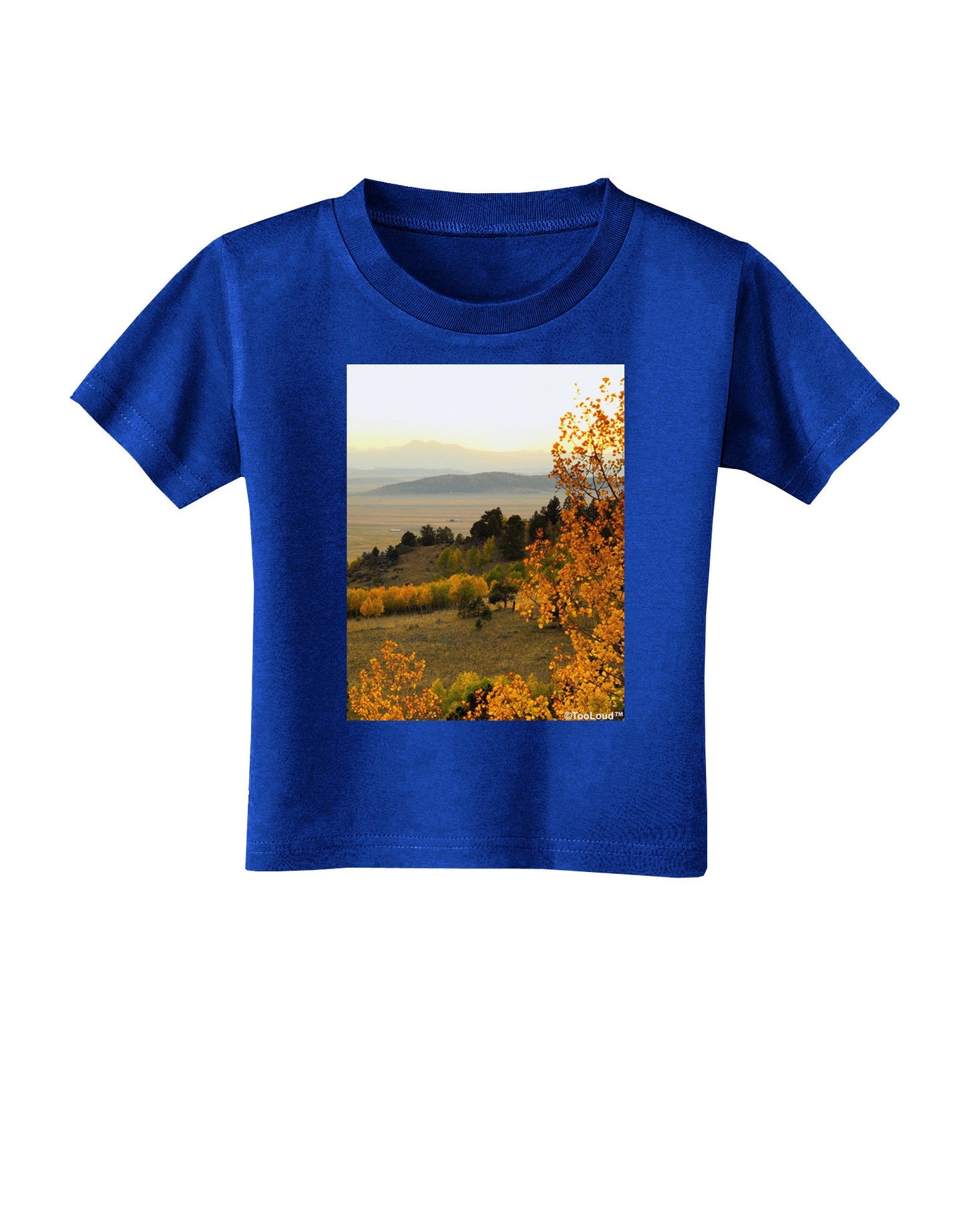 Nature Photography - Gentle Sunrise Toddler T-Shirt Dark by-Toddler T-Shirt-TooLoud-Royal-Blue-2T-Davson Sales
