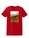 Nature Photography - Gentle Sunrise Womens Dark T-Shirt-TooLoud-Red-X-Small-Davson Sales