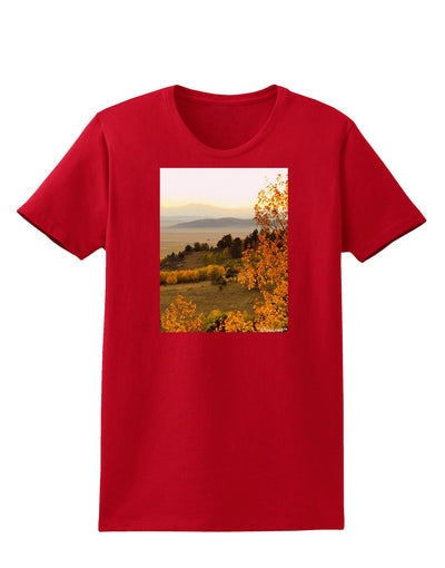 Nature Photography - Gentle Sunrise Womens Dark T-Shirt-TooLoud-Red-X-Small-Davson Sales