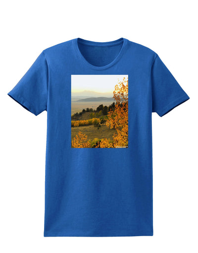 Nature Photography - Gentle Sunrise Womens Dark T-Shirt-TooLoud-Royal-Blue-X-Small-Davson Sales