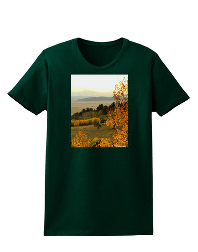 Nature Photography - Gentle Sunrise Womens Dark T-Shirt-TooLoud-Forest-Green-Small-Davson Sales