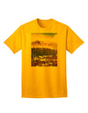 Nature Photography - Mountain Glow Adult T-Shirt-Mens T-Shirt-TooLoud-Gold-Small-Davson Sales