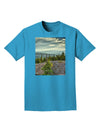 Nature Photography - Pine Kingdom Adult Dark T-Shirt-Mens T-Shirt-TooLoud-Turquoise-Small-Davson Sales