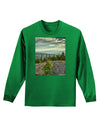 Nature Photography - Pine Kingdom Adult Long Sleeve Dark T-Shirt-TooLoud-Kelly-Green-Small-Davson Sales