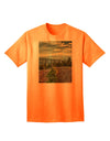 Nature Photography - Pine Kingdom Adult T-Shirt-Mens T-Shirt-TooLoud-Neon-Orange-Small-Davson Sales