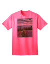 Nature Photography - Pine Kingdom Adult T-Shirt-Mens T-Shirt-TooLoud-Neon-Pink-Small-Davson Sales