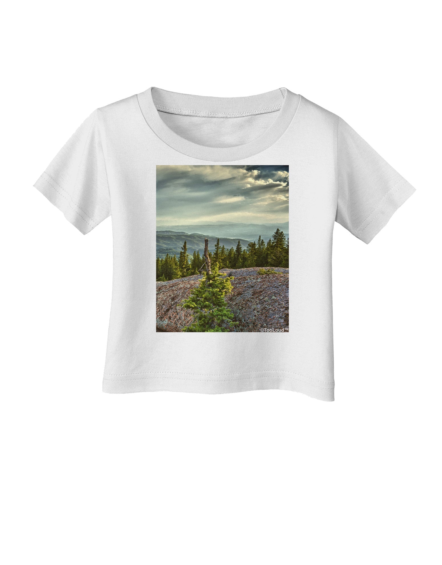 Nature Photography - Pine Kingdom Infant T-Shirt-Infant T-Shirt-TooLoud-White-06-Months-Davson Sales
