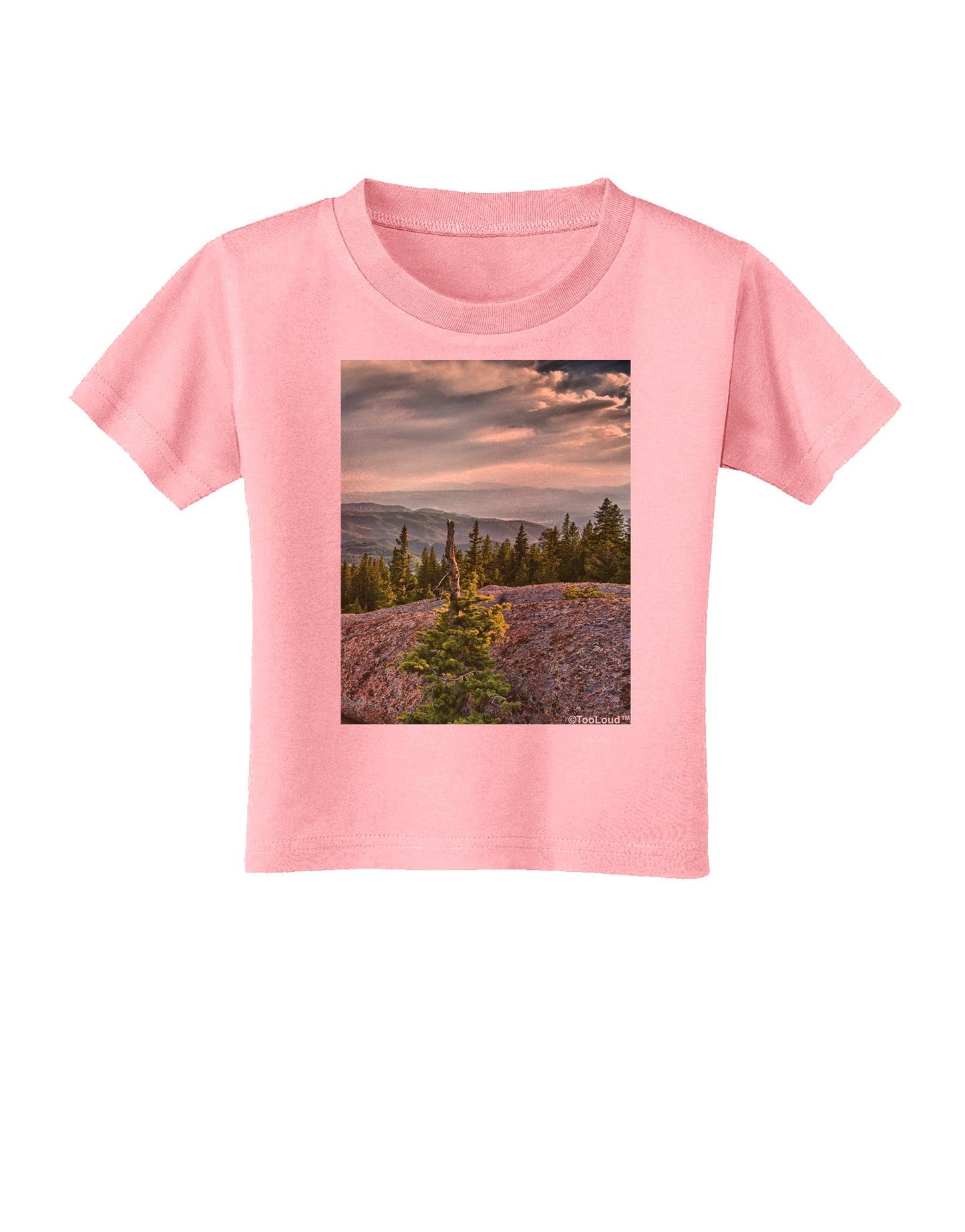 Nature Photography - Pine Kingdom Toddler T-Shirt-Toddler T-Shirt-TooLoud-Candy-Pink-2T-Davson Sales