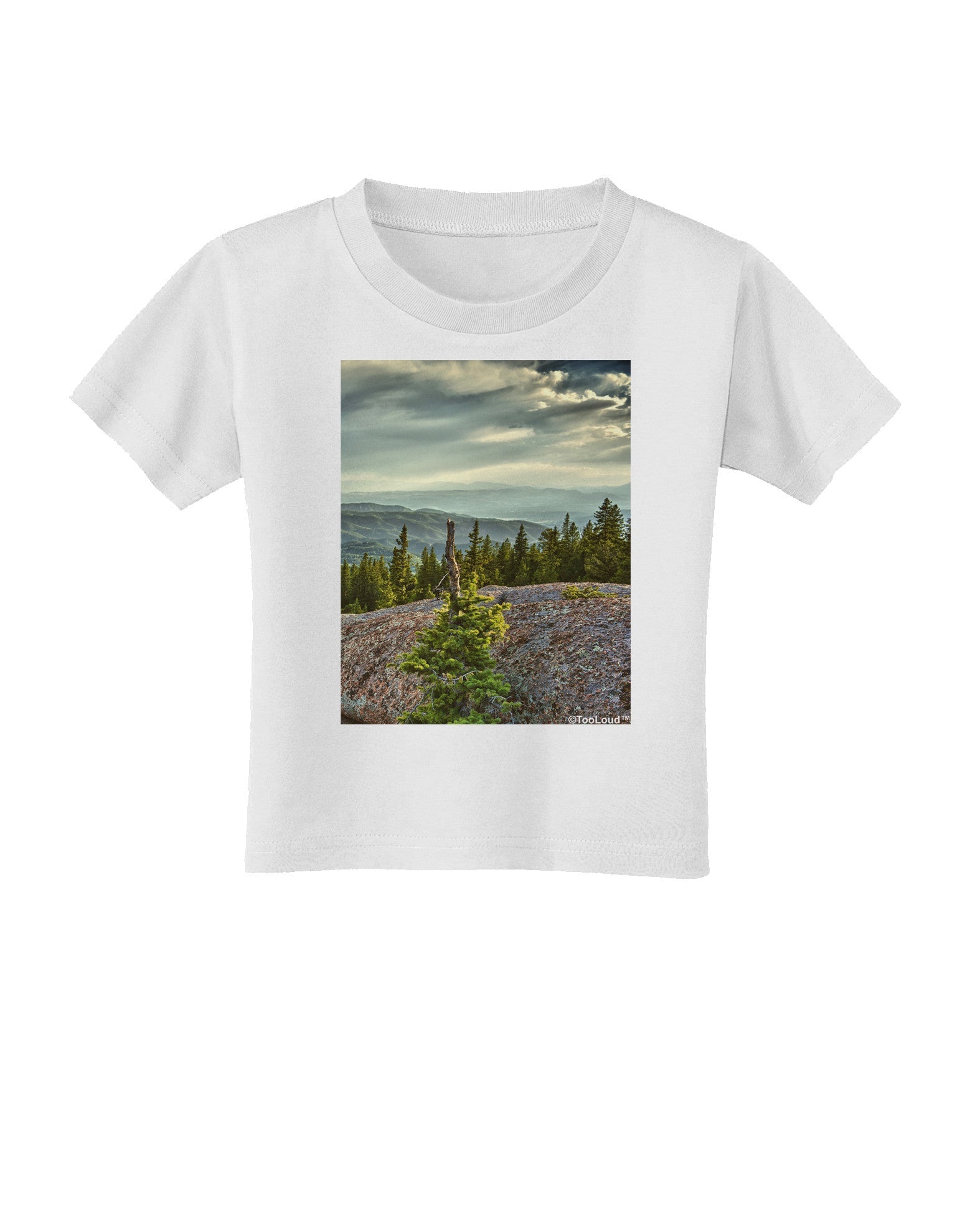 Nature Photography - Pine Kingdom Toddler T-Shirt-Toddler T-Shirt-TooLoud-White-2T-Davson Sales