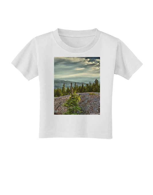 Nature Photography - Pine Kingdom Toddler T-Shirt-Toddler T-Shirt-TooLoud-White-2T-Davson Sales