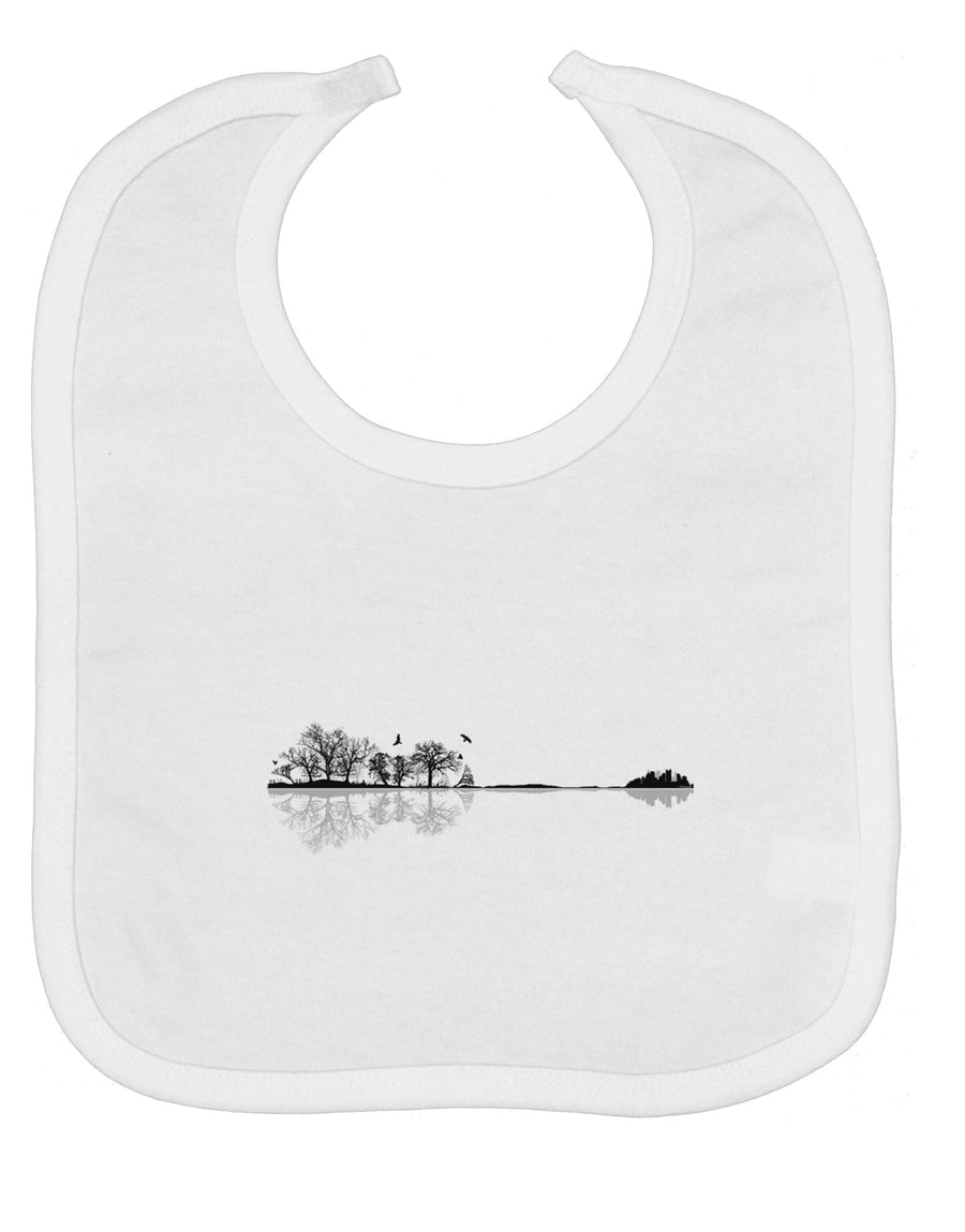 Nature's Harmony Guitar Baby Bib by TooLoud