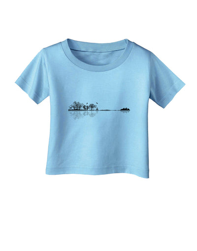 Nature's Harmony Guitar Infant T-Shirt by TooLoud-Clothing-TooLoud-Aquatic-Blue-06-Months-Davson Sales