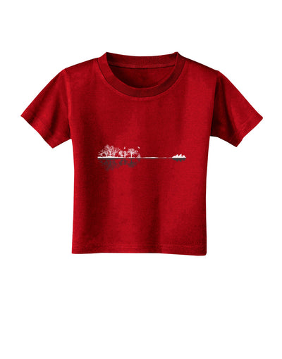 Nature's Harmony Guitar Toddler T-Shirt Dark by TooLoud-Toddler T-Shirt-TooLoud-Red-2T-Davson Sales