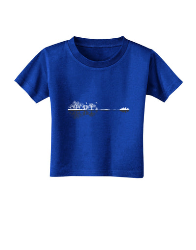 Nature's Harmony Guitar Toddler T-Shirt Dark by TooLoud-Toddler T-Shirt-TooLoud-Royal-Blue-2T-Davson Sales