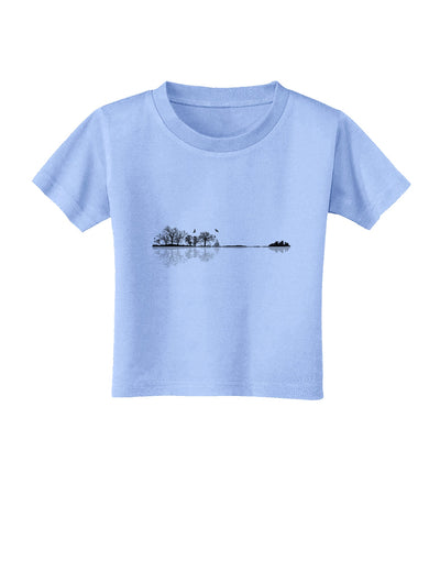 Nature's Harmony Guitar Toddler T-Shirt by TooLoud-Toddler T-Shirt-TooLoud-Aquatic-Blue-2T-Davson Sales