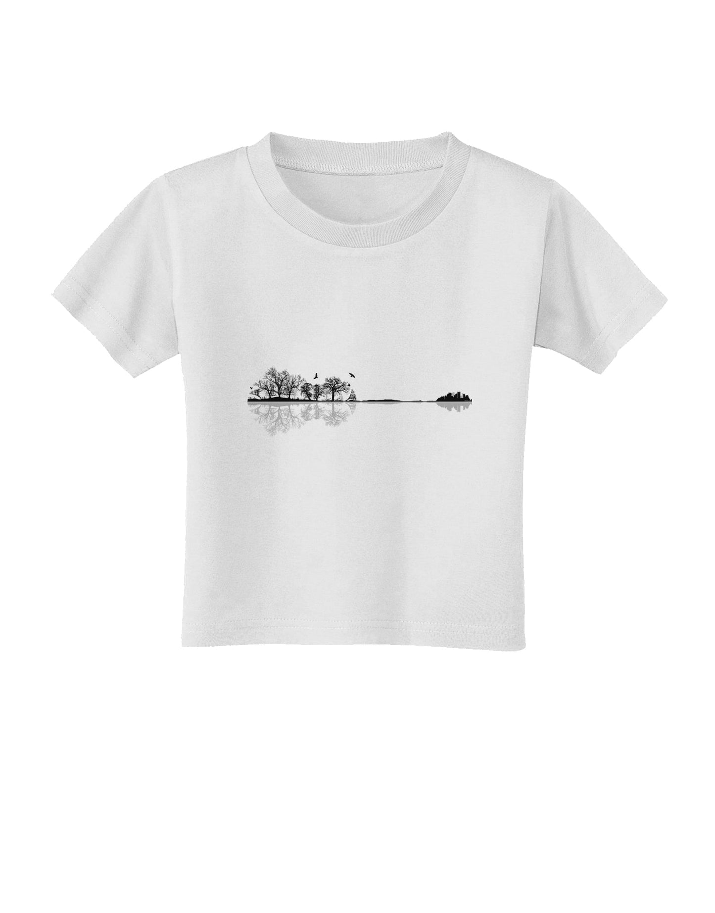 Nature's Harmony Guitar Toddler T-Shirt by TooLoud-Toddler T-Shirt-TooLoud-White-2T-Davson Sales