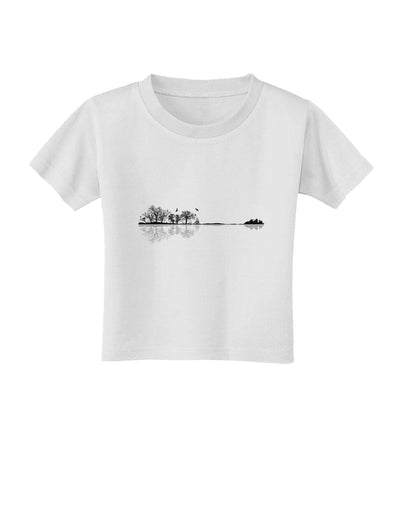 Nature's Harmony Guitar Toddler T-Shirt by TooLoud-Toddler T-Shirt-TooLoud-White-2T-Davson Sales