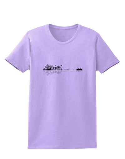 Nature's Harmony Guitar Womens T-Shirt by TooLoud-Clothing-TooLoud-Lavender-X-Small-Davson Sales