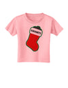 Naughty Coal Cute Christmas Stocking Toddler T-Shirt-Toddler T-Shirt-TooLoud-Candy-Pink-2T-Davson Sales