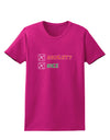 Naughty or Nice Christmas - Naughty and Nice Womens Dark T-Shirt-TooLoud-Hot-Pink-Small-Davson Sales