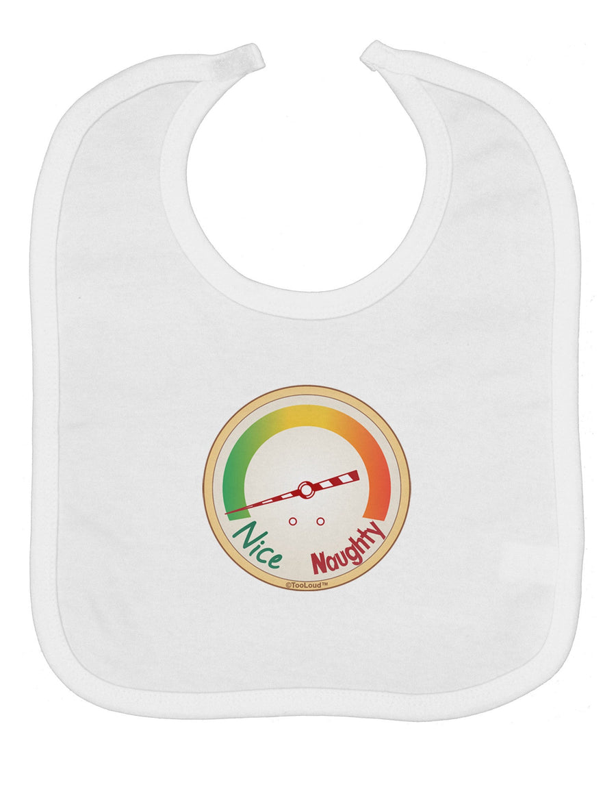 Naughty or Nice Meter Nice Baby Bib