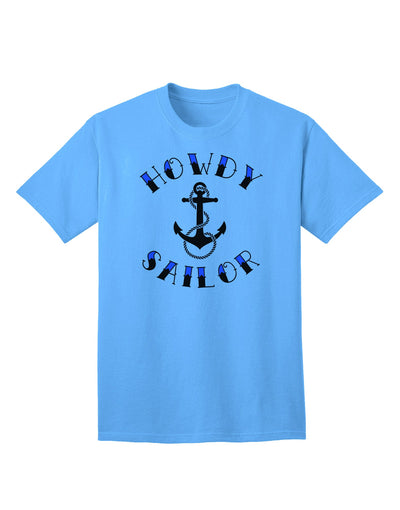 Nautical Anchor Adult T-Shirt - A Stylish Choice for the Modern Sailor-Mens T-shirts-TooLoud-Aquatic-Blue-Small-Davson Sales