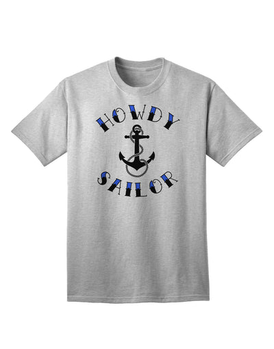 Nautical Anchor Adult T-Shirt - A Stylish Choice for the Modern Sailor-Mens T-shirts-TooLoud-AshGray-Small-Davson Sales