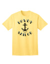 Nautical Anchor Adult T-Shirt - A Stylish Choice for the Modern Sailor-Mens T-shirts-TooLoud-Yellow-Small-Davson Sales