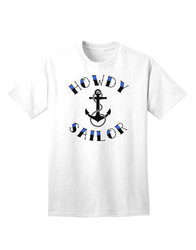 Nautical Anchor Adult T-Shirt - A Stylish Choice for the Modern Sailor-Mens T-shirts-TooLoud-White-Small-Davson Sales