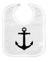 Nautical Sailor Anchor Baby Bib