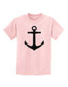 Nautical Sailor Anchor Childrens T-Shirt-Childrens T-Shirt-TooLoud-PalePink-X-Small-Davson Sales