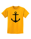 Nautical Sailor Anchor Childrens T-Shirt-Childrens T-Shirt-TooLoud-Gold-X-Small-Davson Sales