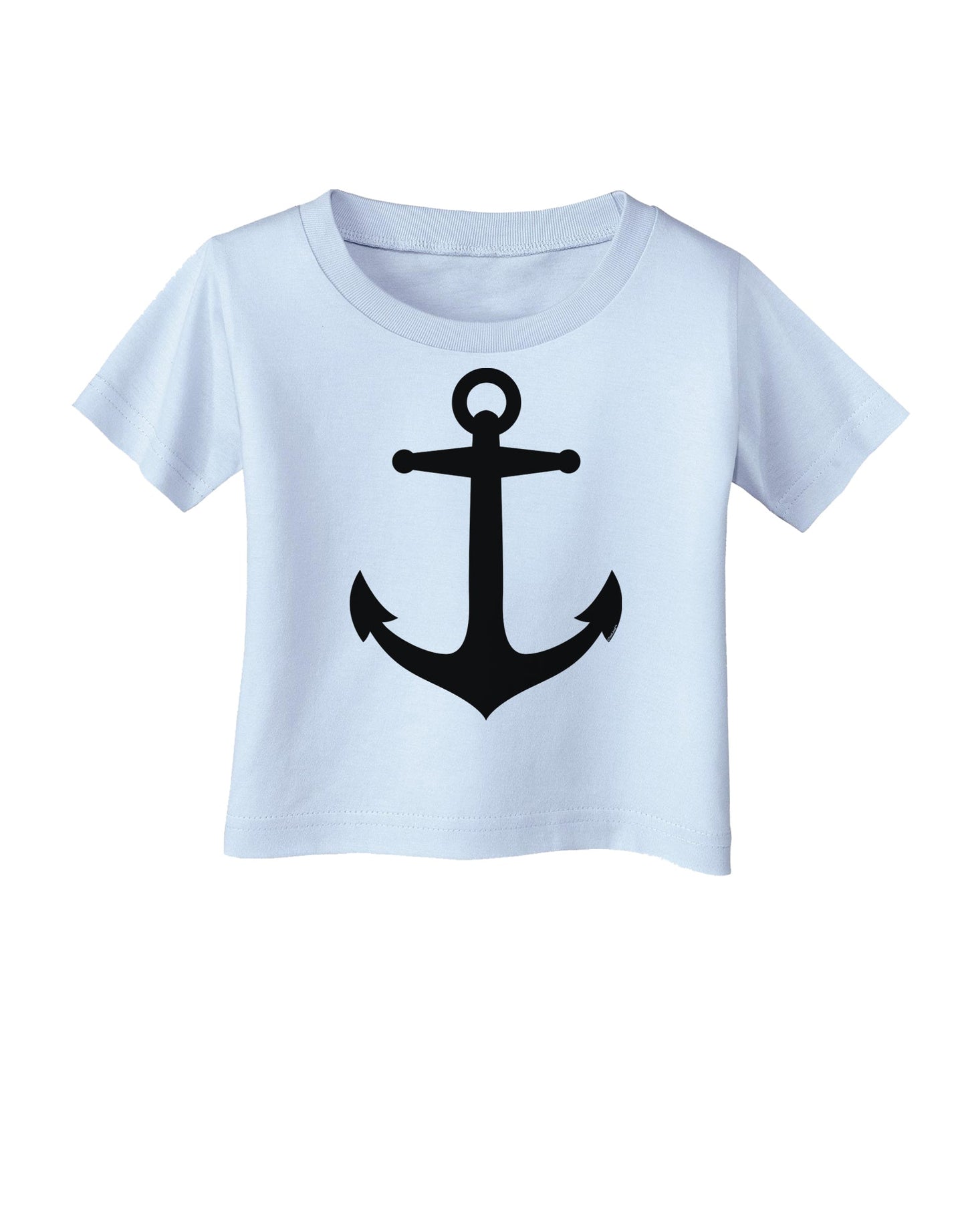 Nautical Sailor Anchor Infant T-Shirt-Infant T-Shirt-TooLoud-Light-Blue-06-Months-Davson Sales