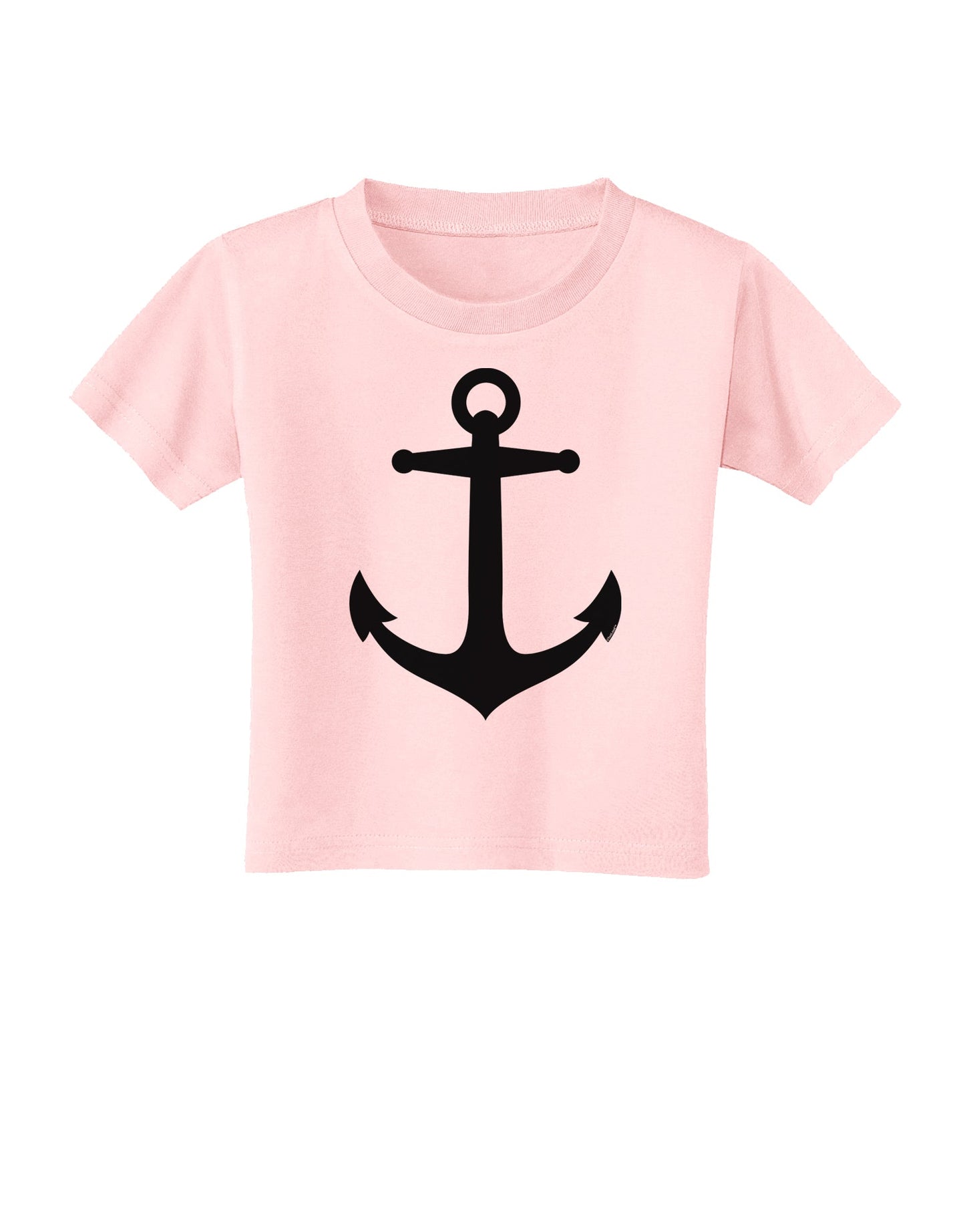 Nautical Sailor Anchor Toddler T-Shirt-Toddler T-Shirt-TooLoud-Light-Pink-2T-Davson Sales