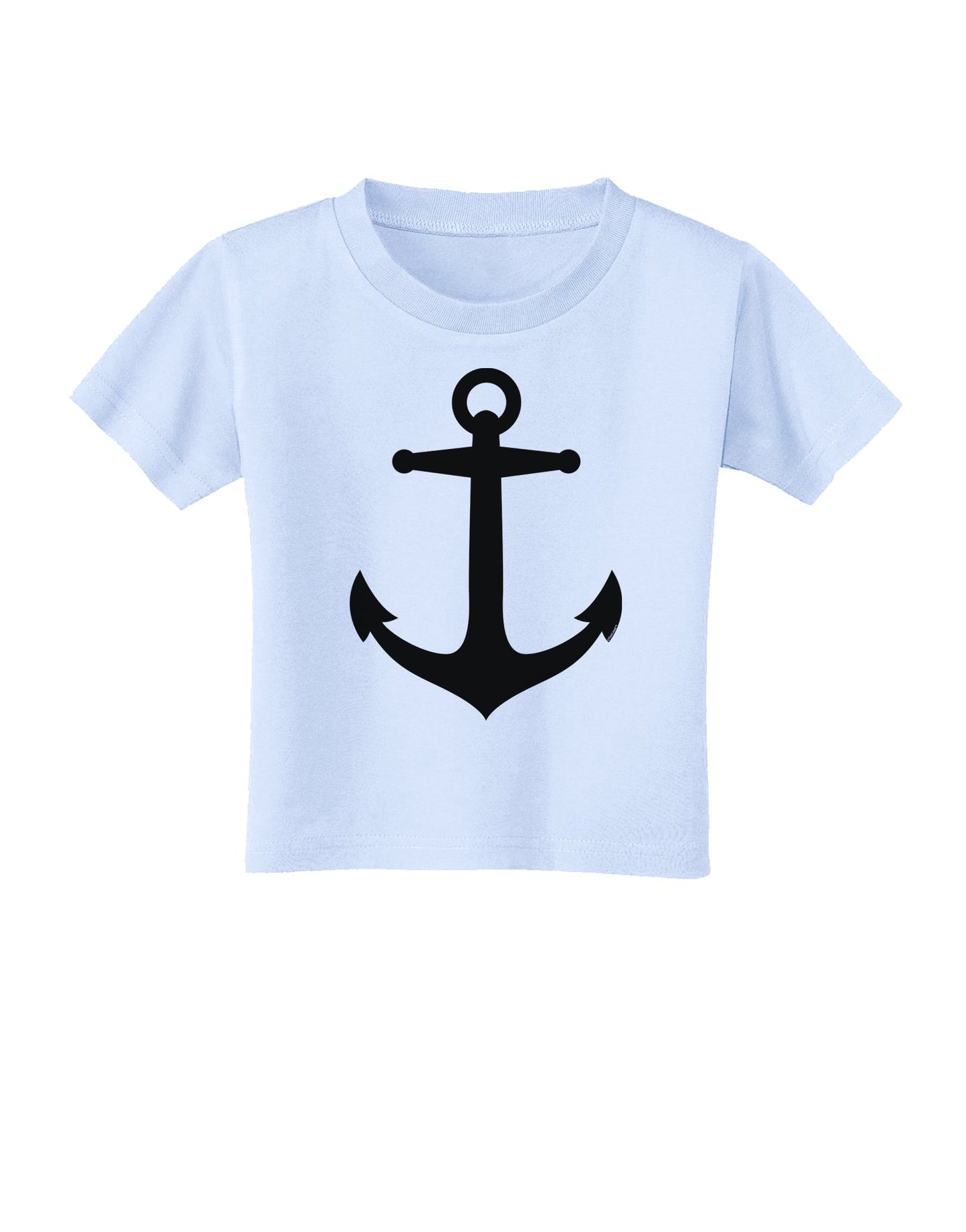 Nautical Sailor Anchor Toddler T-Shirt-Toddler T-Shirt-TooLoud-Light-Blue-2T-Davson Sales