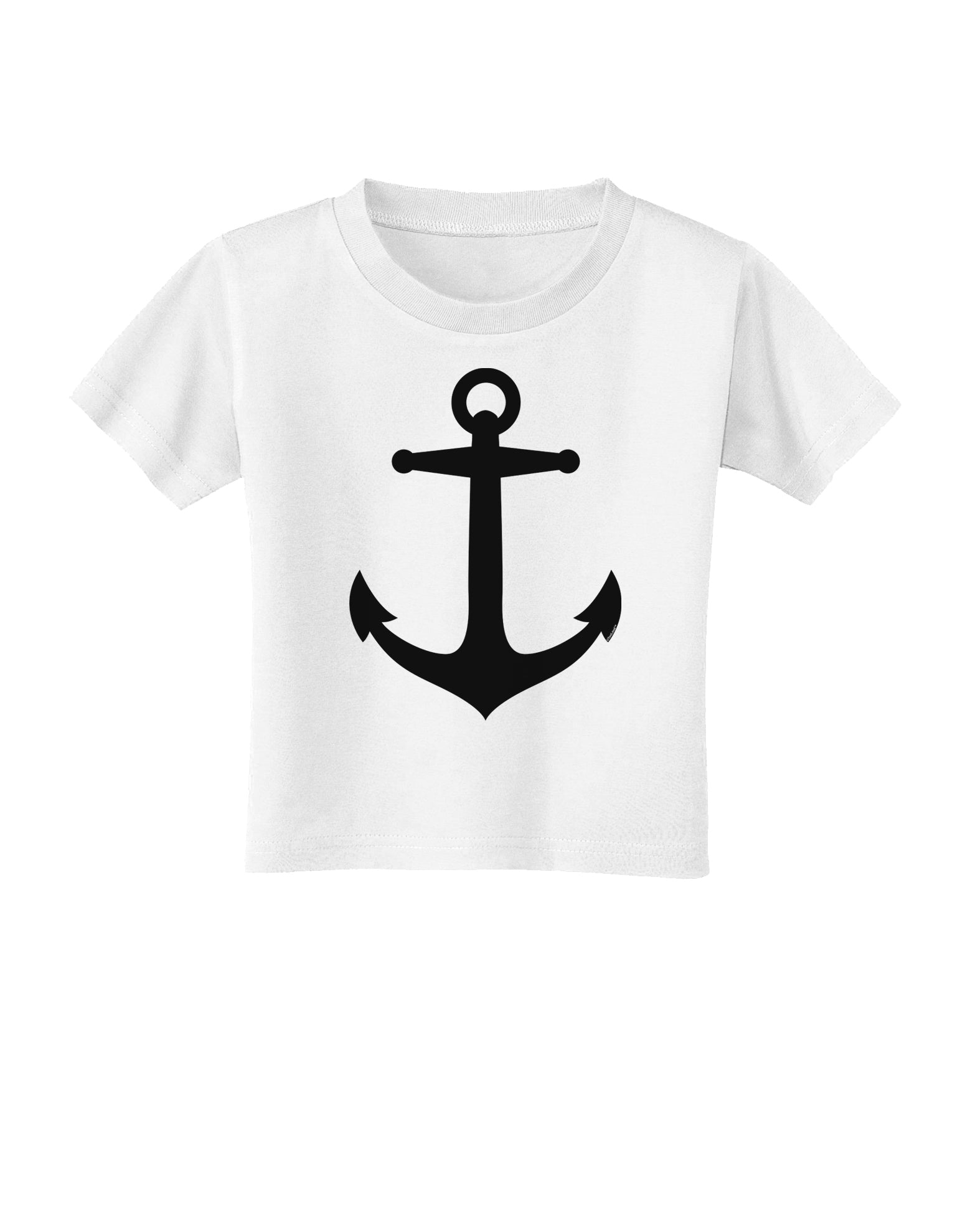 Nautical Sailor Anchor Toddler T-Shirt-Toddler T-Shirt-TooLoud-White-2T-Davson Sales