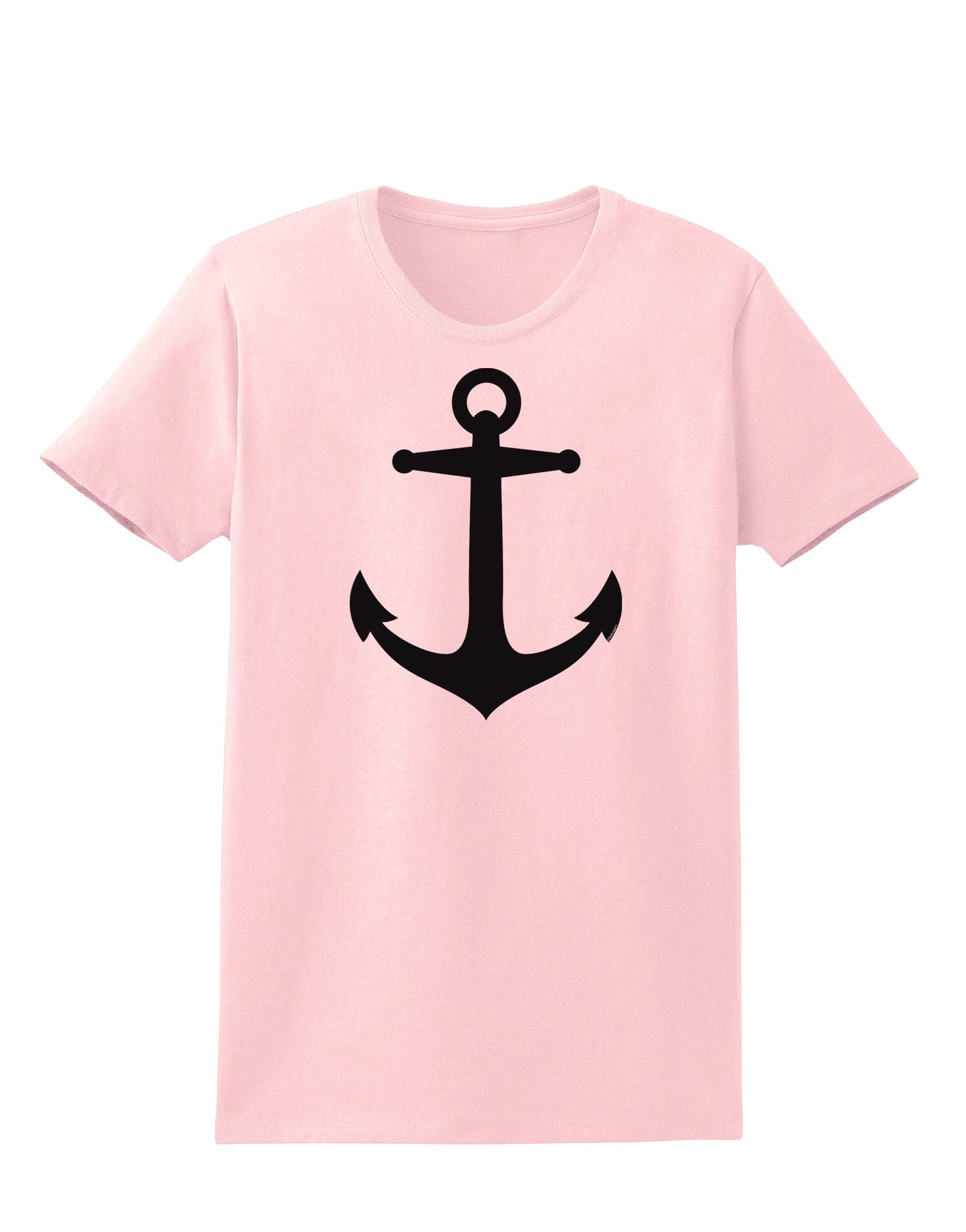 Nautical Sailor Anchor Womens T-Shirt-Womens T-Shirt-TooLoud-PalePink-X-Small-Davson Sales