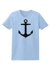 Nautical Sailor Anchor Womens T-Shirt-Womens T-Shirt-TooLoud-Light-Blue-X-Small-Davson Sales