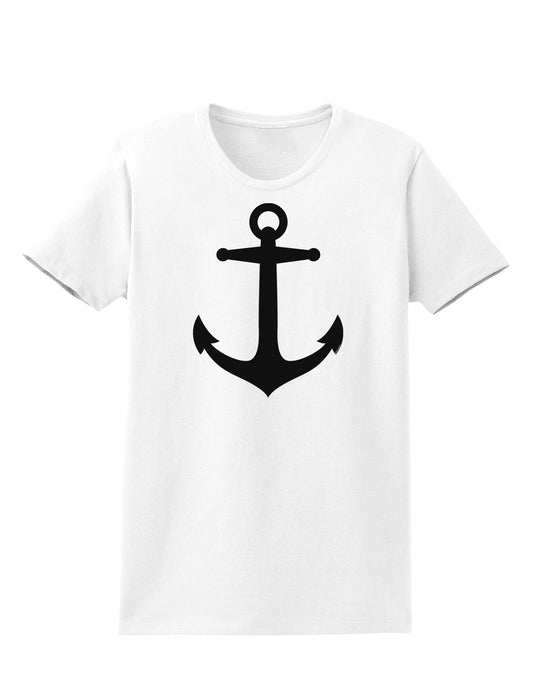 Nautical Sailor Anchor Womens T-Shirt-Womens T-Shirt-TooLoud-White-X-Small-Davson Sales