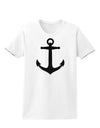 Nautical Sailor Anchor Womens T-Shirt-Womens T-Shirt-TooLoud-White-X-Small-Davson Sales