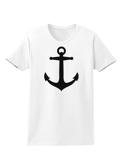 Nautical Sailor Anchor Womens T-Shirt-Womens T-Shirt-TooLoud-White-X-Small-Davson Sales