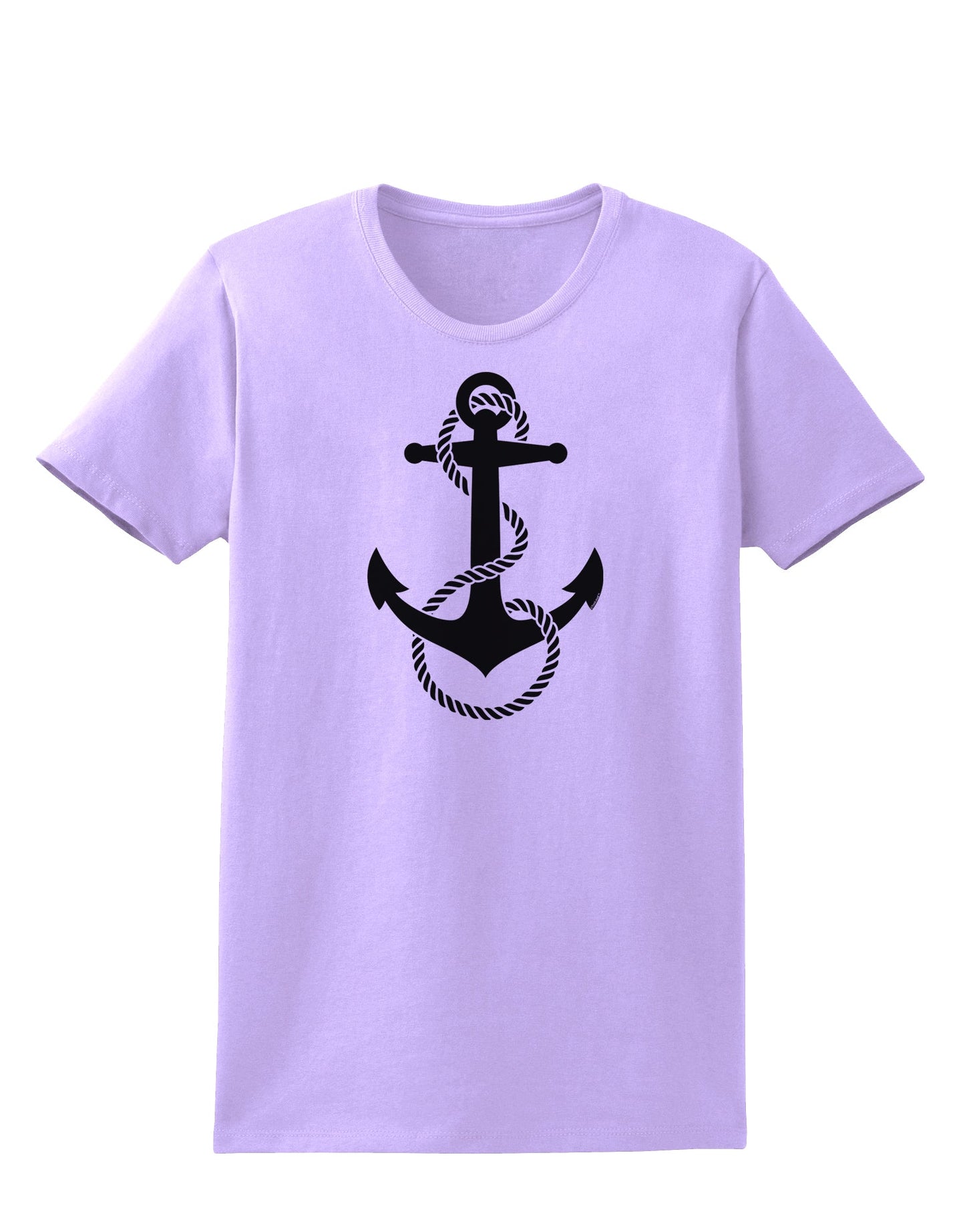 Nautical Sailor Rope Anchor Womens T-Shirt-Womens T-Shirt-TooLoud-Lavender-X-Small-Davson Sales