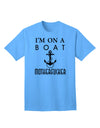 Nautical-Themed Adult T-Shirt for Boat Enthusiasts-Mens T-shirts-TooLoud-Aquatic-Blue-Small-Davson Sales