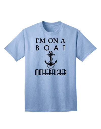 Nautical-Themed Adult T-Shirt for Boat Enthusiasts-Mens T-shirts-TooLoud-Light-Blue-Small-Davson Sales